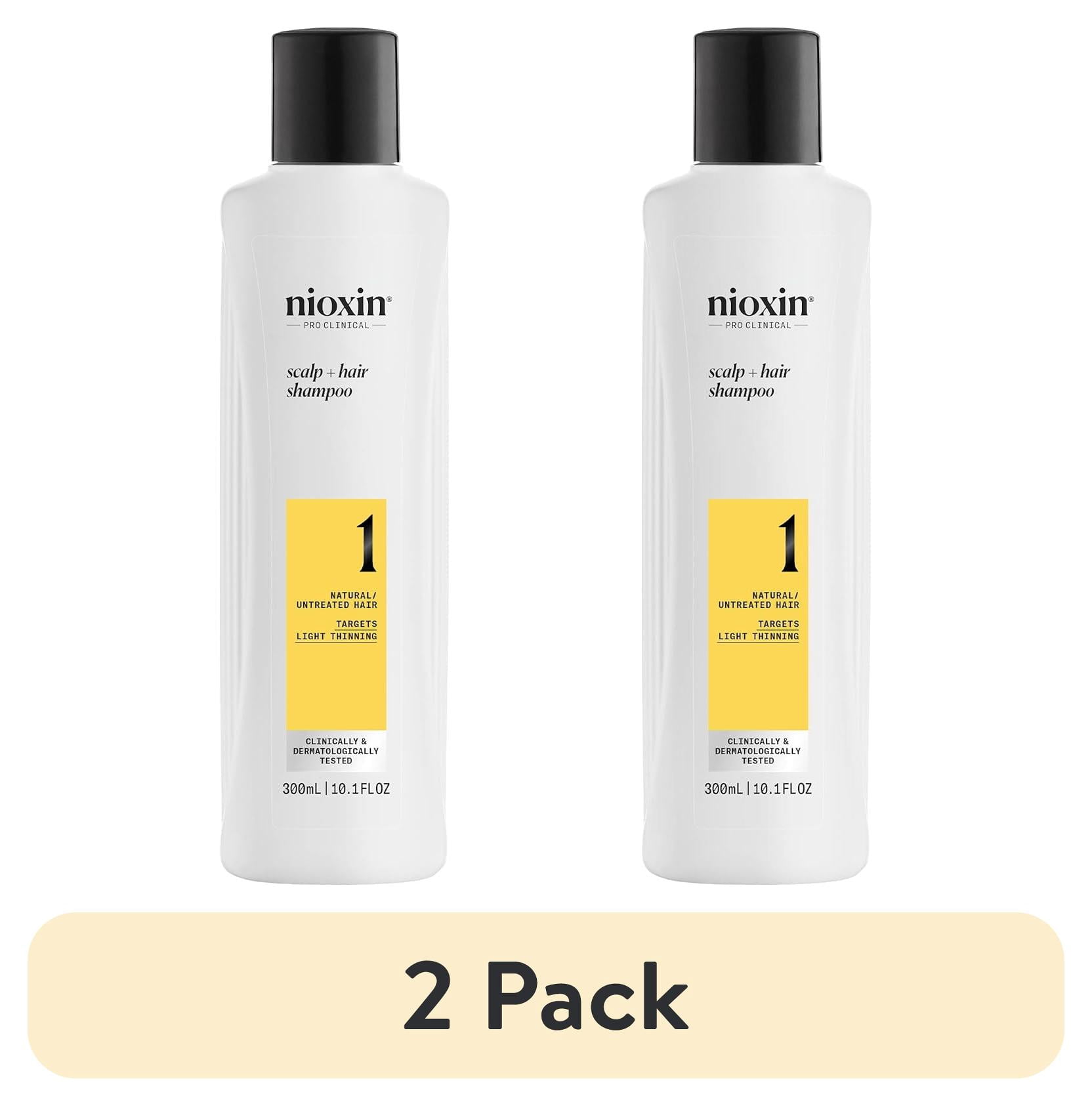 (2 pack) Nioxin Scalp + Hair Thickening System 1 Shampoo 10.1 oz