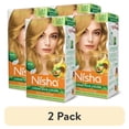 thumbnail image 1 of (2 pack) Nisha Creme Hair Color | Permanent Long Lasting Blonde Hair Dye Color Kit | Golden Blonde | 5.07 Oz (Pack Of 2), 1 of 12