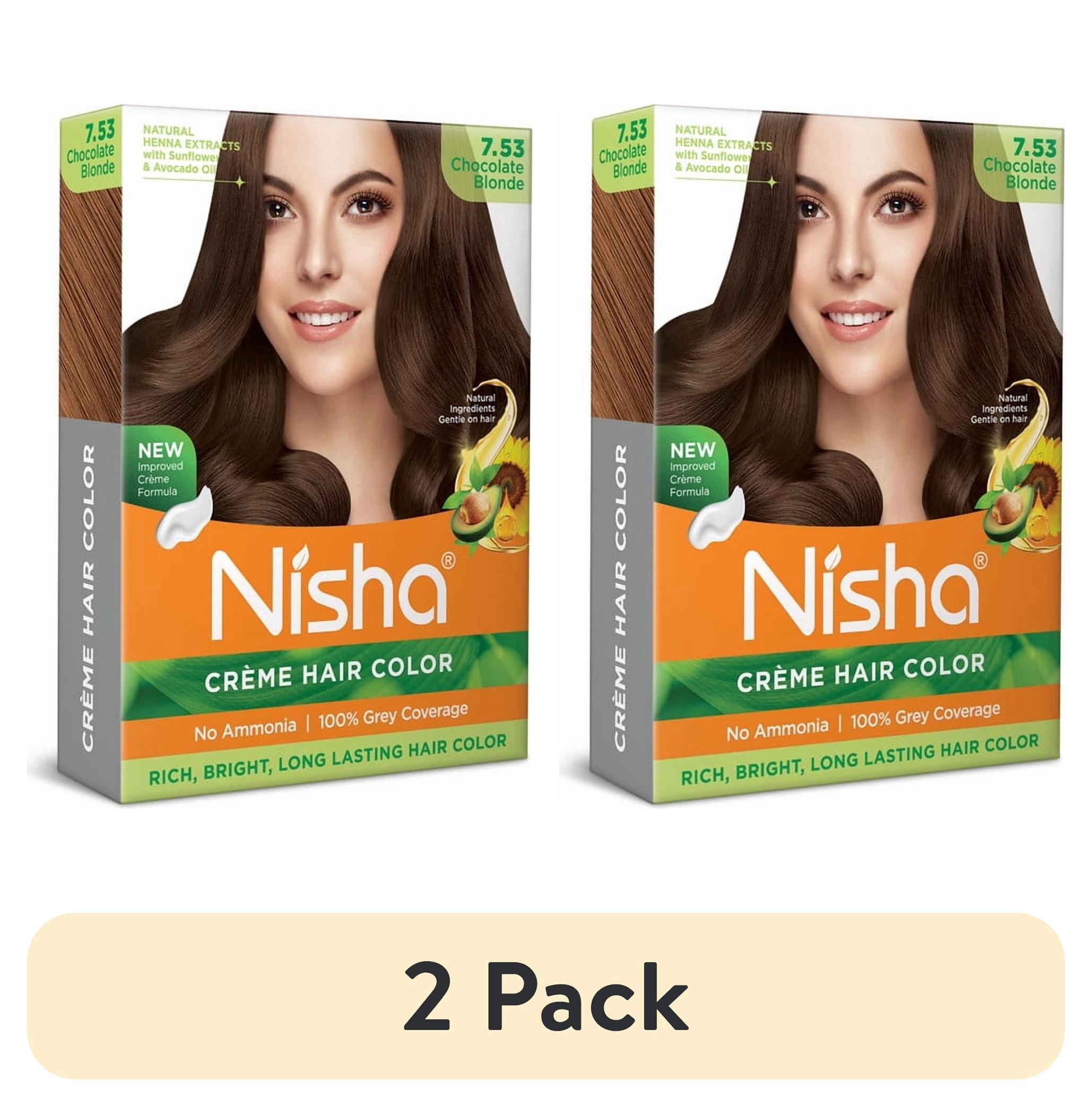 Coloration Nisha Blond Doré Permanent - Gel, Pour Tous Types De Cheveux