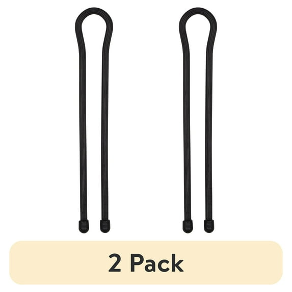 (2 pack) Nite Ize Gear Tie 18" Black