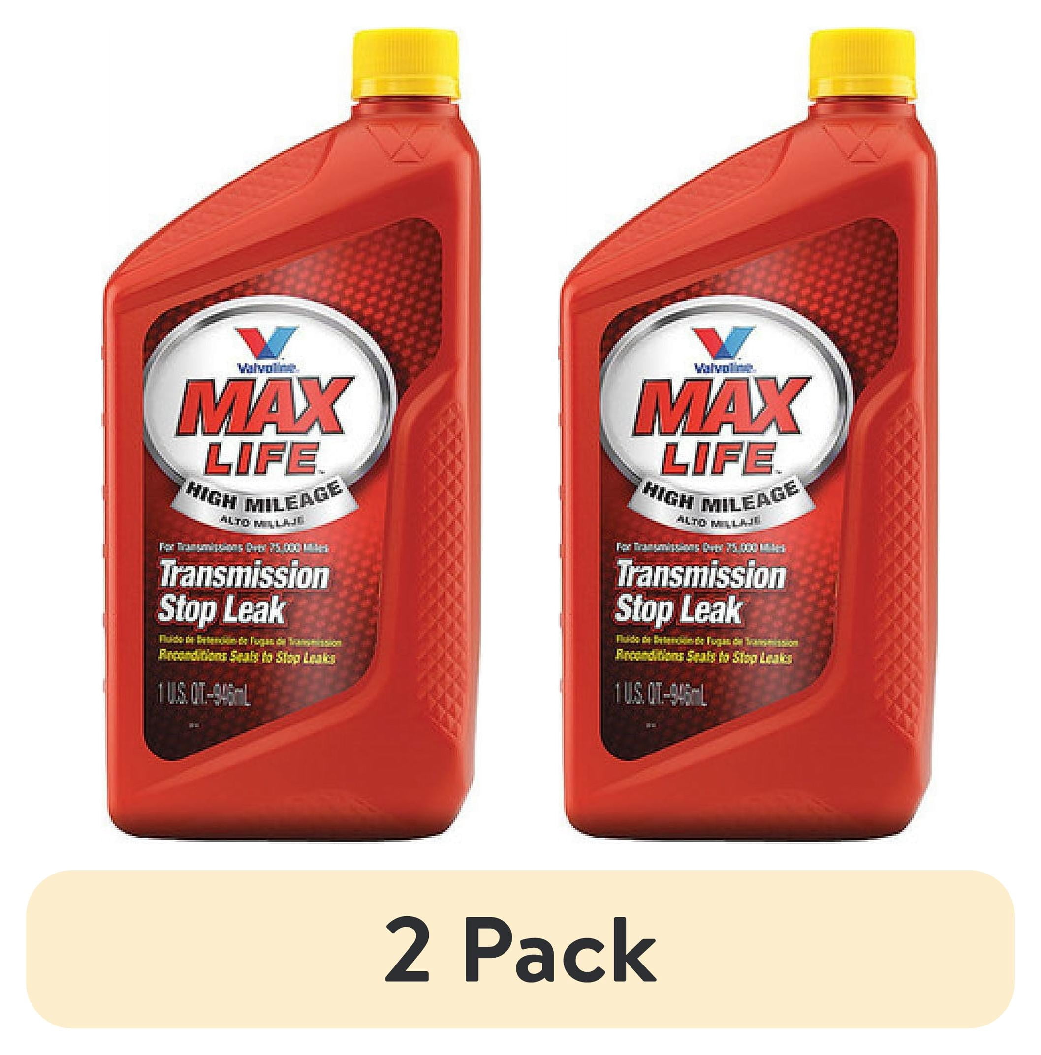 (2 pack) Niteo Valvoline Max Life Transmission Stop Leak, 946 ml ...