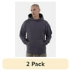 Actual Color: Soft Wash Charcoal Sky, Clothing Size: XL, and Multipack Quantity: 2