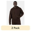 Actual Color: Pure Espresso, Clothing Size: M, and Multipack Quantity: 2