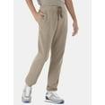 thumbnail image 1 of (2 pack) No Boundaries All Gender Soft Fleece Jogger Pants, 30" Inseam, Men's and Big Men's, 1 of 5