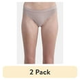 thumbnail image 1 of (2 pack) No Boundaries Micro Thong Panty, Women’s and Women’s Plus, Sizes S-XXXL, 1 of 4