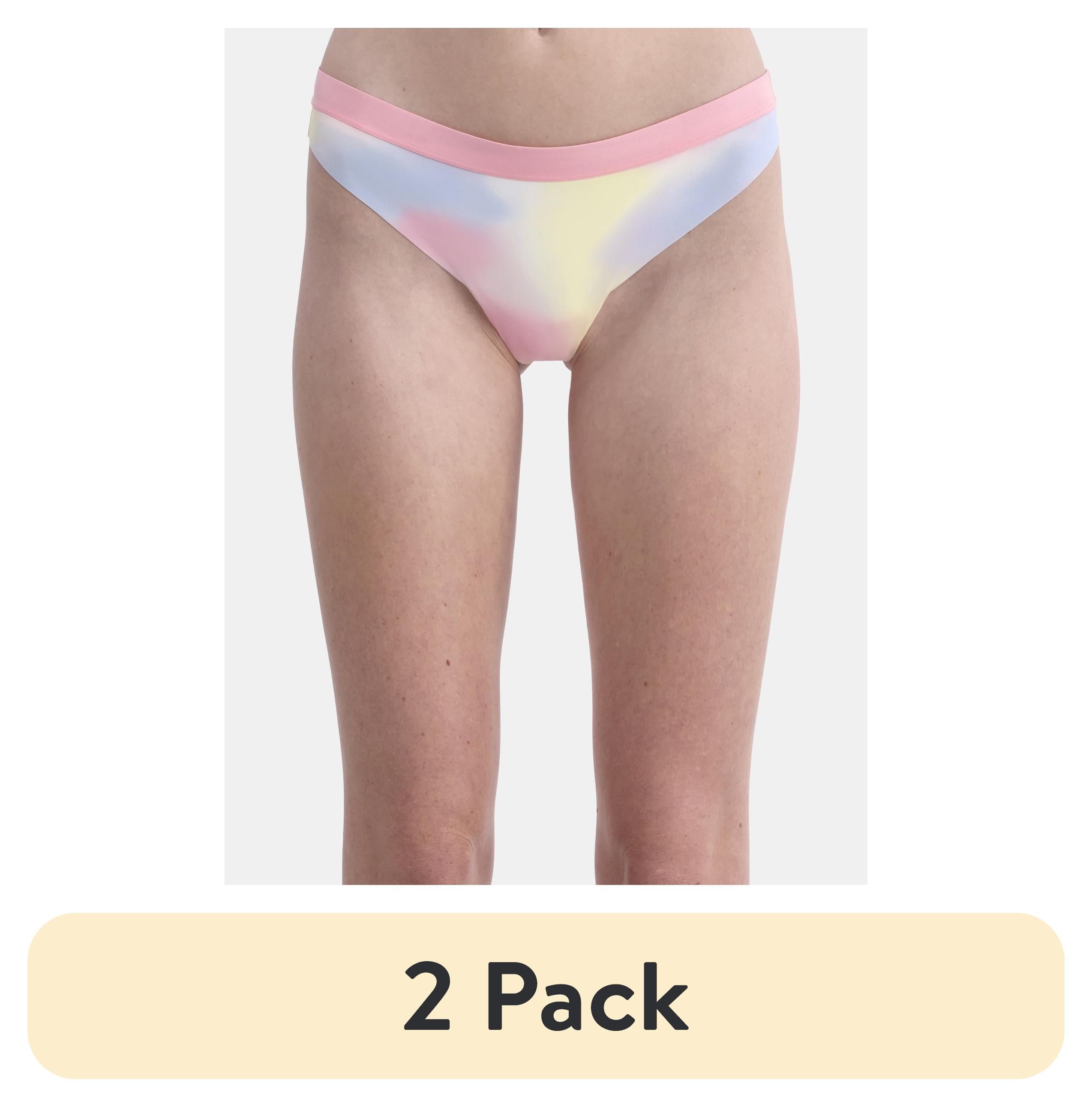 (1 pack) No Boundaries Micro Thong Panty, Women’s and Women’s Plus, Sizes S-XXXL