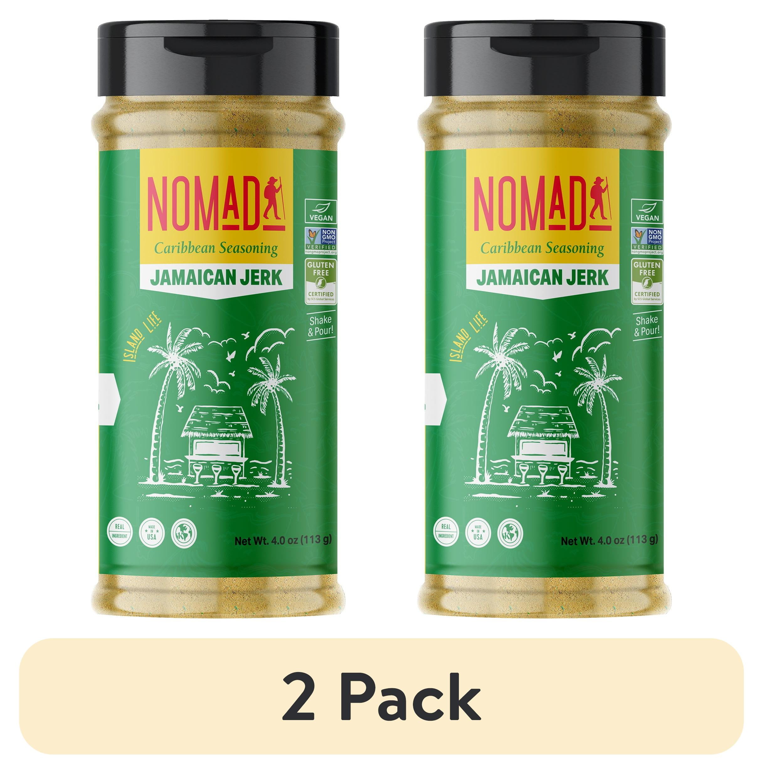 (2 pack) Nomad, Jamaican Jerk, 4.0 Oz