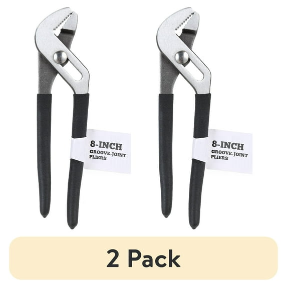 (2 pack) Nonbranded 8 inch Groove Joint Pliers