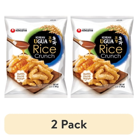 (2 pack) Nongshim Chochung U-gua Rice Cake Snack, 2.8 Ounces