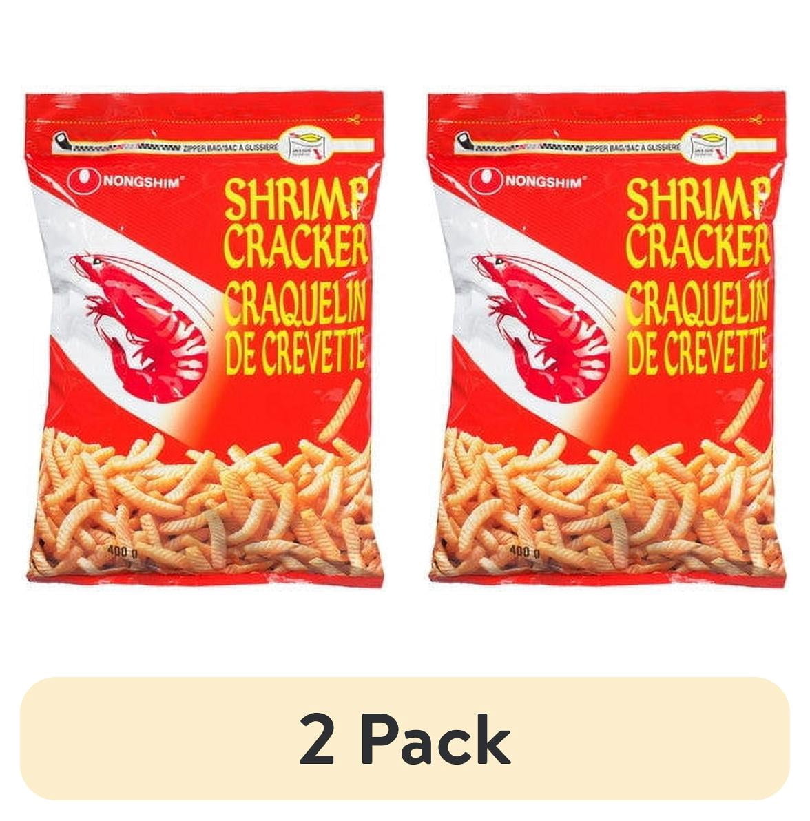 (2 pack) Nongshim Shrimp Cracker Big Size, 400g/14.10oz {Imported from Canada}