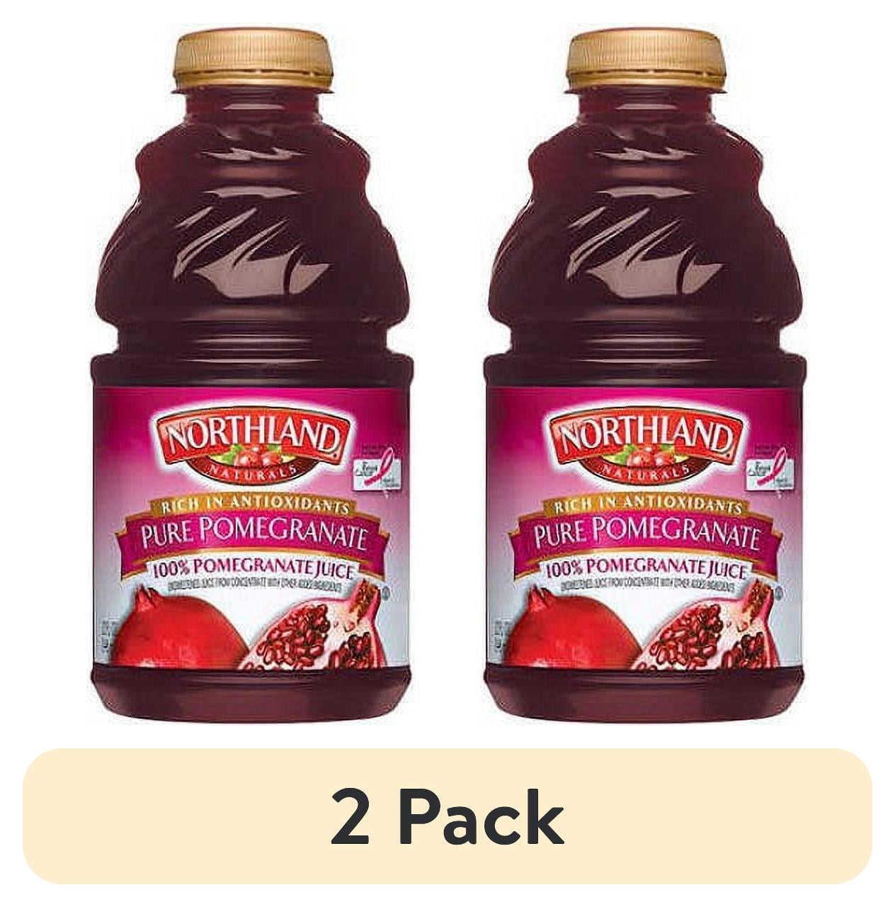 (2 pack) Northland 100% Cranberry Pomegranate Juice, 64 Fl. Oz.
