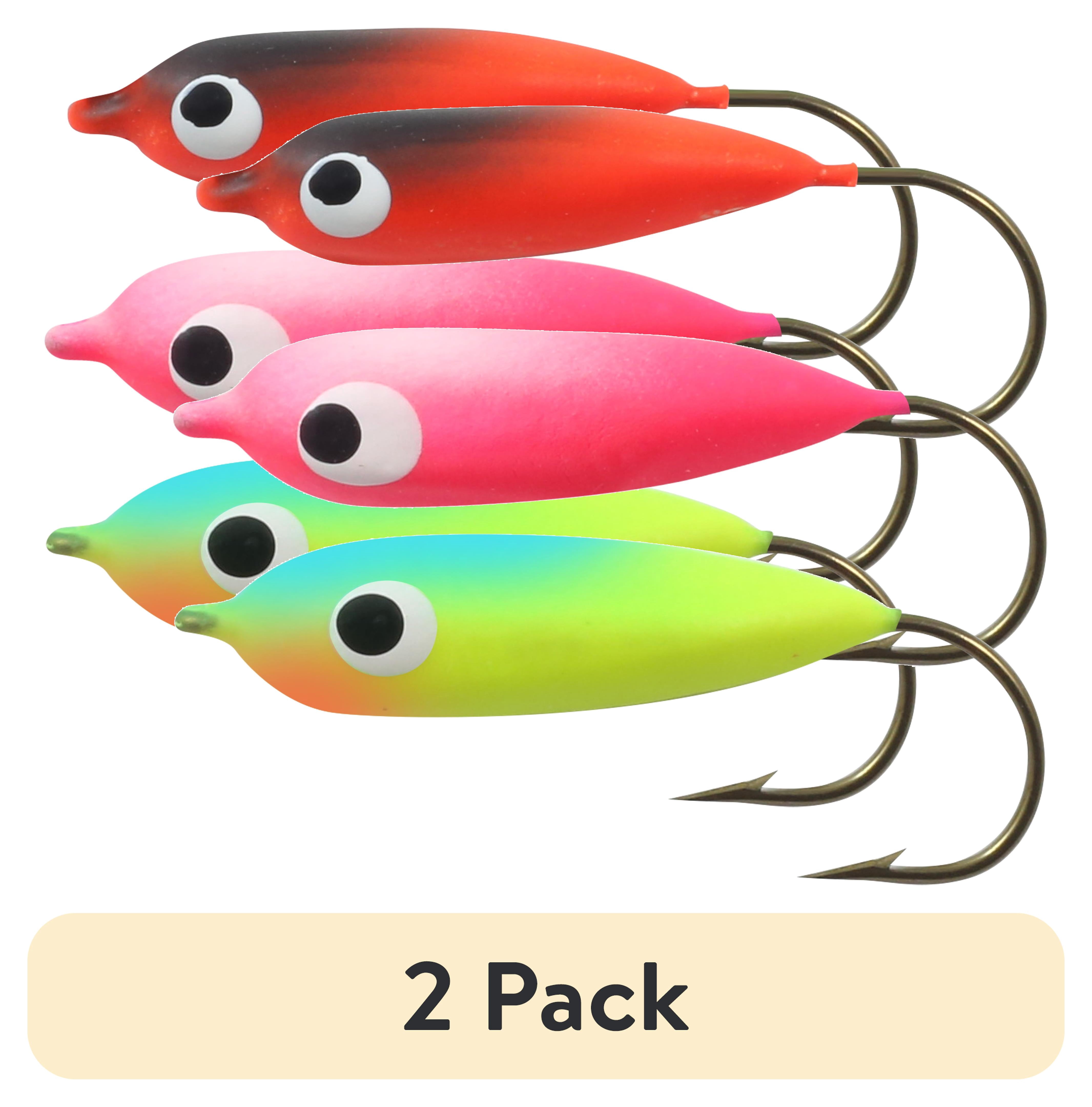 (2 pack) Northland Tackle Gum-Drop Floater / 1.375" / #2 HK / 3 Pack/Assorted