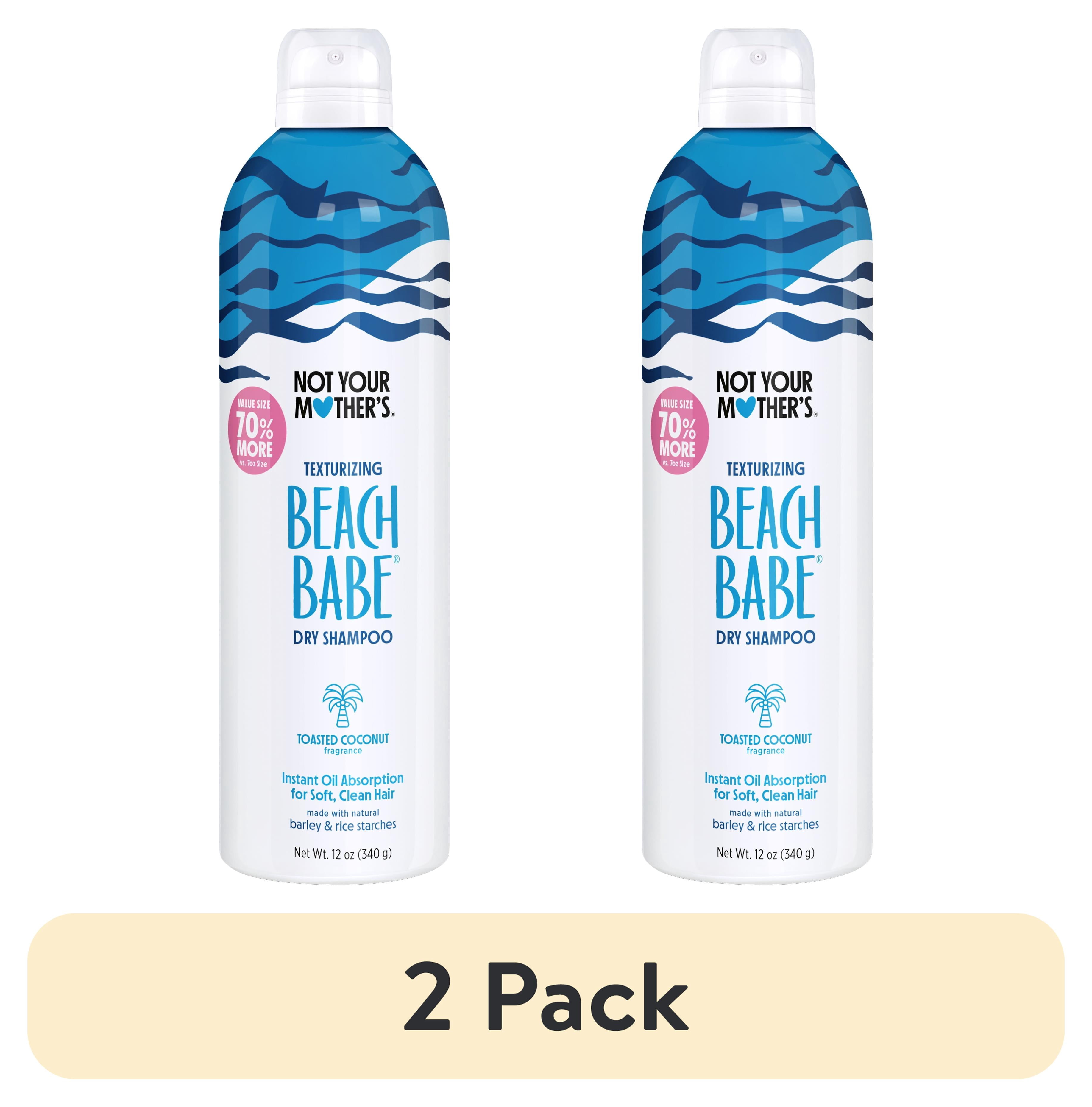 (2 pack) Not Your Mother's Beach Babe Jumbo Dry Shampoo, 12 oz