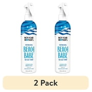 2 pack Not Your Mothers Beach Babe Texturizing Sea Salt Spray with UV Protection, Tropical Vanilla Coconut, 8 fl oz