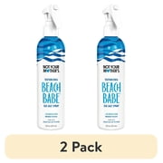 2 pack Not Your Mothers Beach Babe Texturizing Sea Salt Spray with UV Protection, Tropical Vanilla Coconut, 8 fl oz