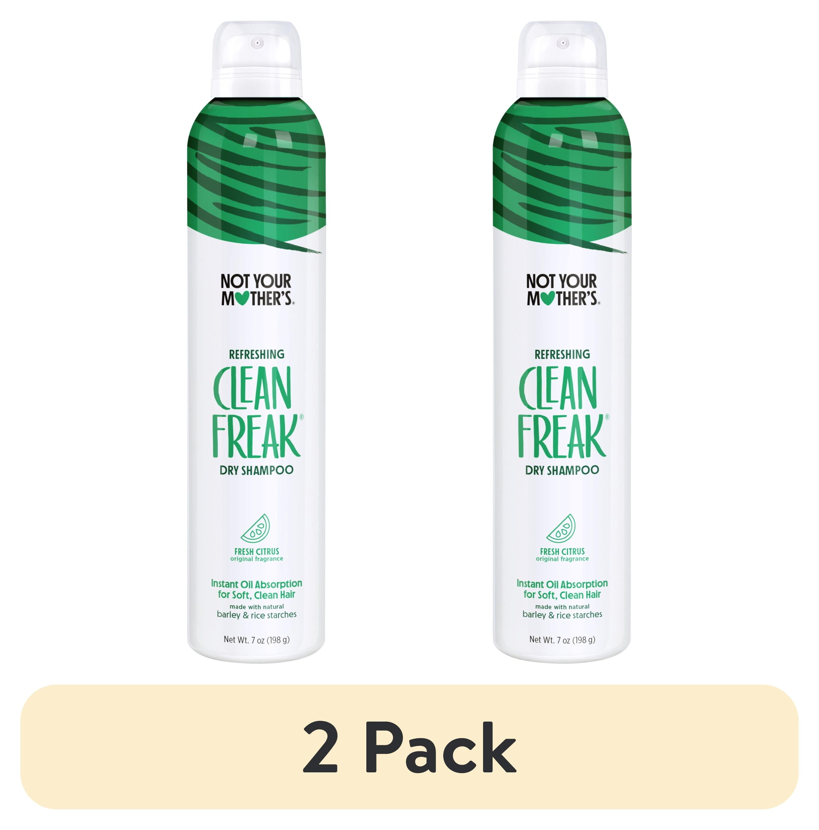 2 pack) Not Your Mother's Clean Freak Refreshing Dry Shampoo, 7 oz