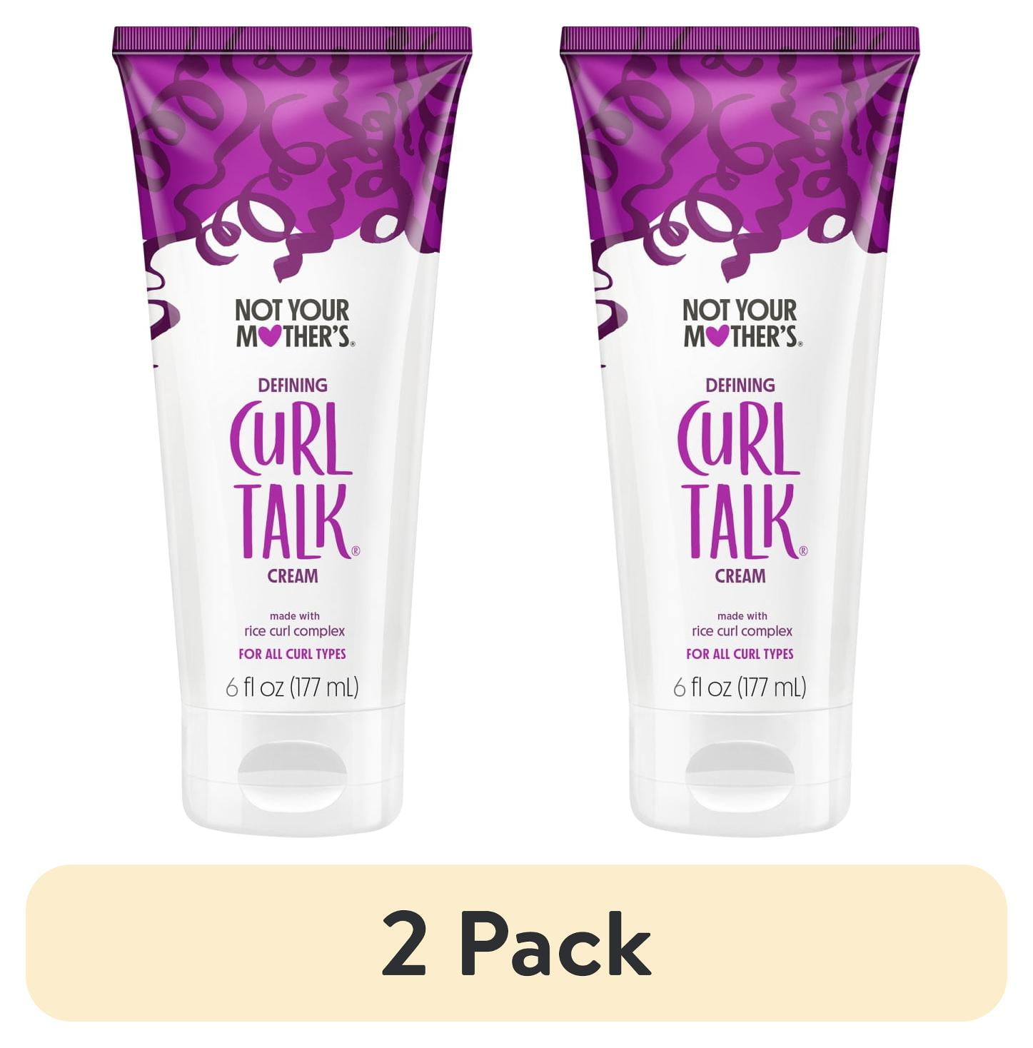 (2 pack) Not Your Mother's Curl Talk Defining Curl Cream, 6 fl oz