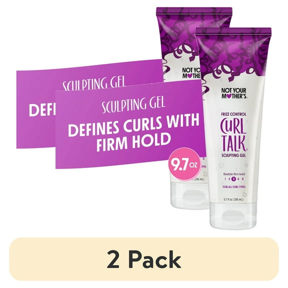 (2 pack) Not Your Mother's Curl Talk Sculpting Gel, 9.7 fl oz