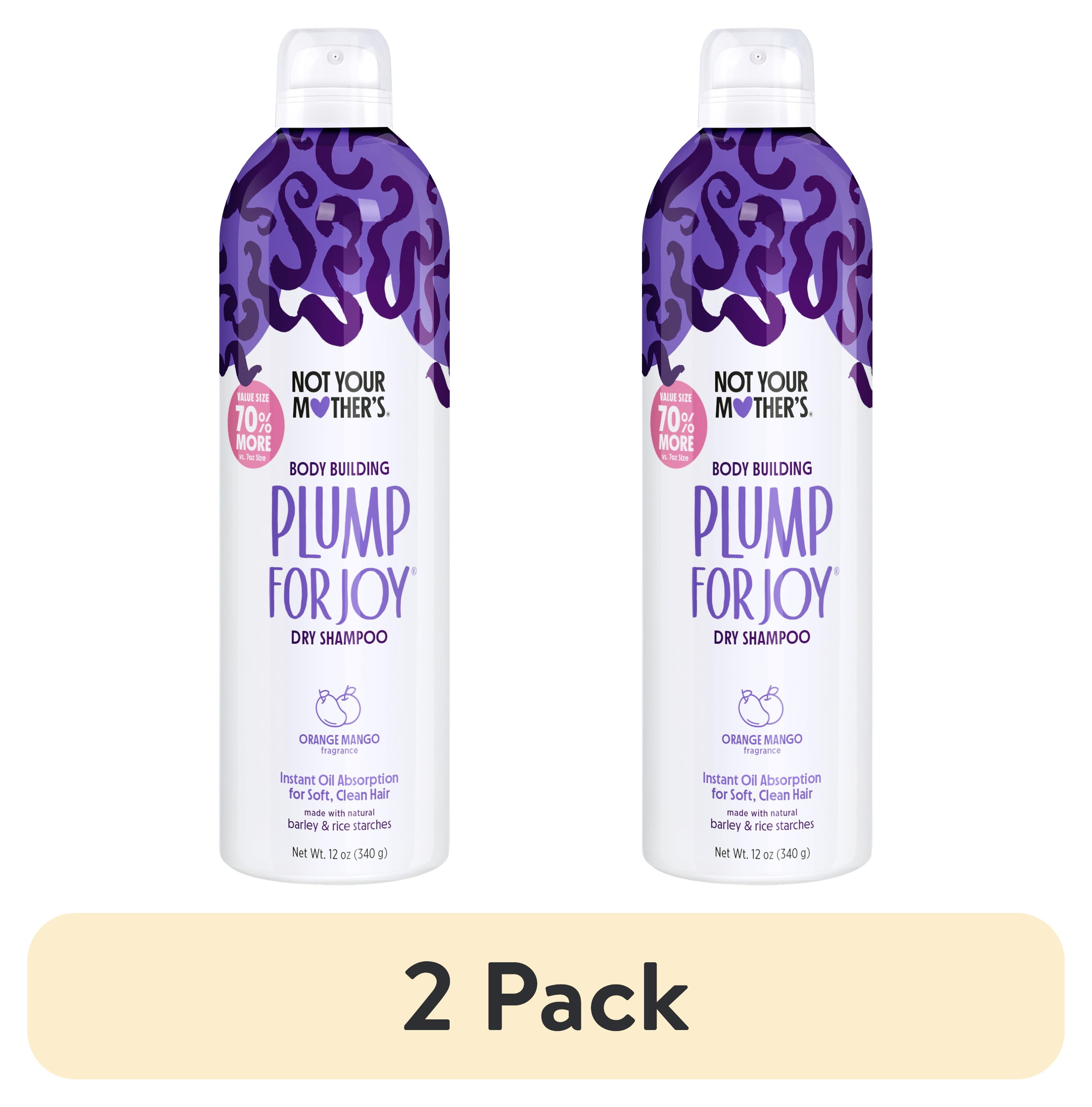 Notyourmothers (2 pack) Not Your Mother's Plump for Joy Jumbo Dry Shampoo, 12 oz