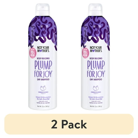(2 pack) Not Your Mother's Plump for Joy Jumbo Dry Shampoo, 12 oz