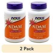 2 pack Now Foods Adam Male Multivitamin - 60 Tabs