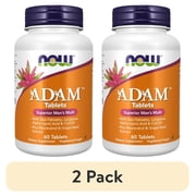 2 pack Now Foods Adam Male Multivitamin - 60 Tabs