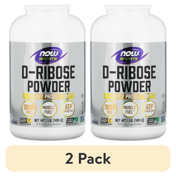 (2 pack) Now Sports D-Ribose Powder