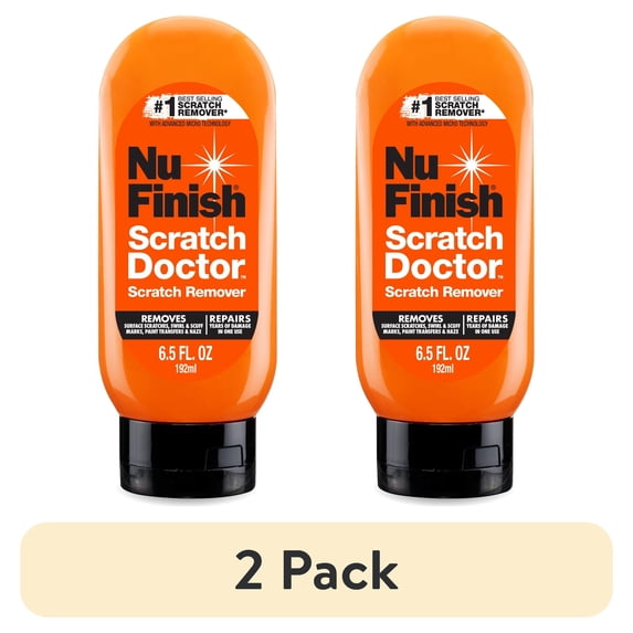 (2 pack) Nu Finish Scratch Doctor Car Scratch Remover - 6.5 OZ