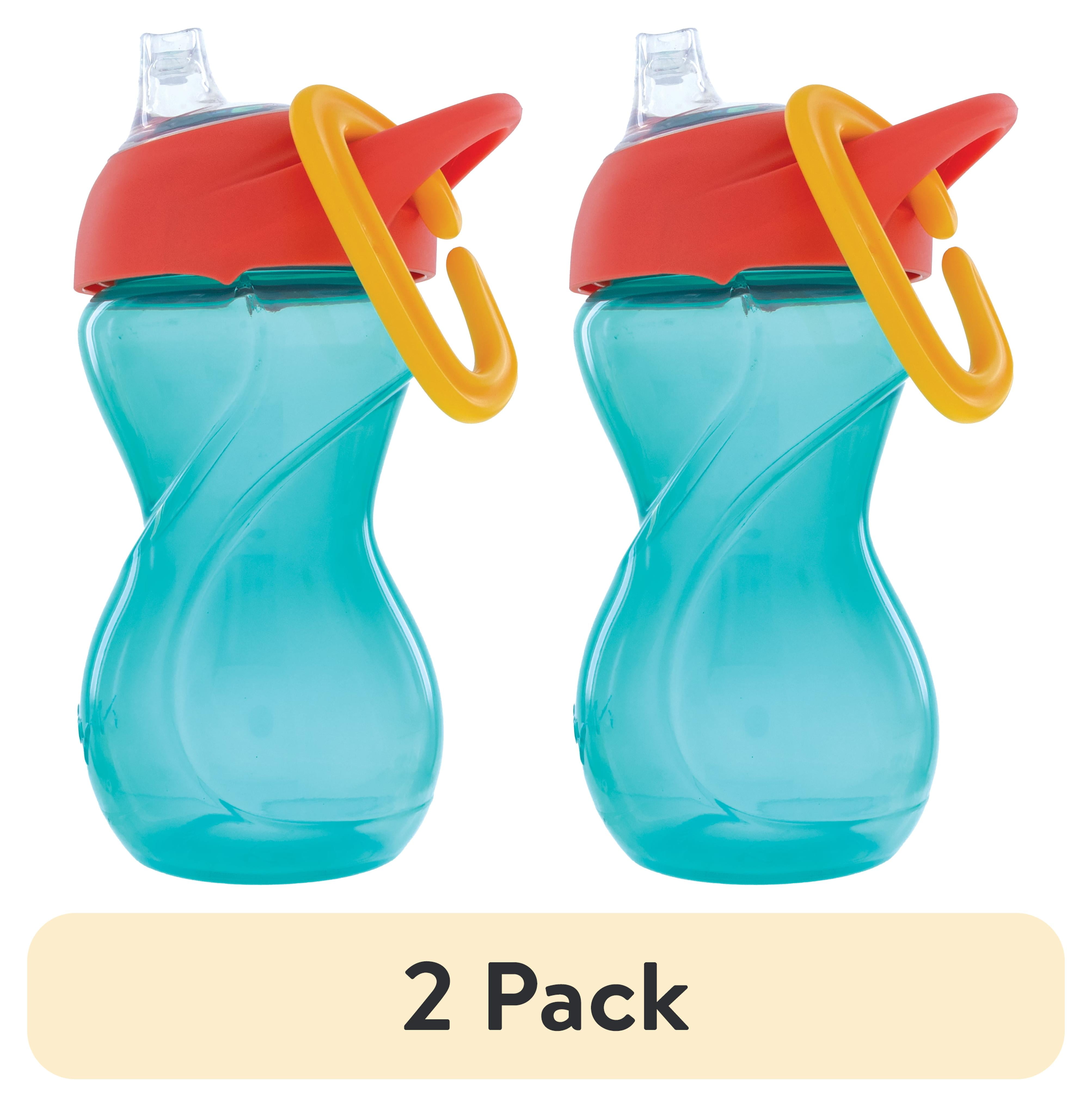 Nuby Click-it Soft Spout Sippy Cup with Carabiner, 10 fl oz