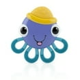 thumbnail interactive-video image 1 of (2 pack) Nuby Vibe-eez Vibrating Teether for Babies, Purple Octopus Design, 1 of 11