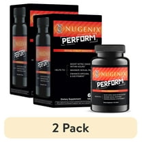 (2 pack) Nugenix Perform Sexual Vitality & Nitric Oxide Booster, Men's Health Supplement, 63 Count