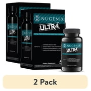 2 pack Nugenix Ultra Total and Free Testosterone Booster for Men, Dietary Supplement, 45 Count