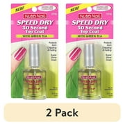 2 pack Nutra Nail Speed Dry Top Coat, Dries In 30 Seconds, 0.5 oz