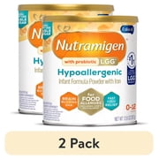 2 pack Nutramigen Hypoallergenic Infant Formula with Enflora LGG - Powder, 12.6 oz Can