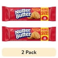 thumbnail image 1 of (2 pack) NUTTER BUTTER Peanut Butter Sandwich Cookies, King Size, 3.5 oz, 1 of 18