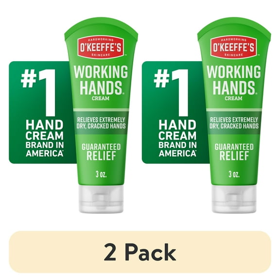 (2 pack) O'Keeffe's Working Hands Hand Cream 3oz