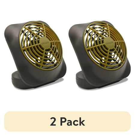 (2 pack) O2COOL 5IN FAN