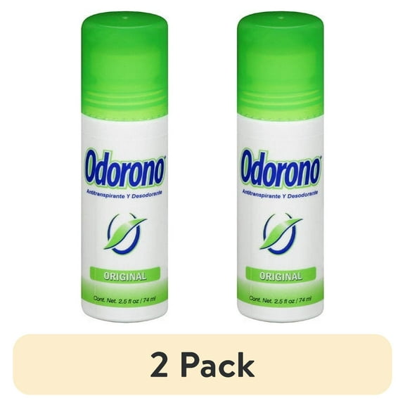 (2 pack) Odorono Original Roll on Deodorant & Anti-Perspirant 2.5 oz