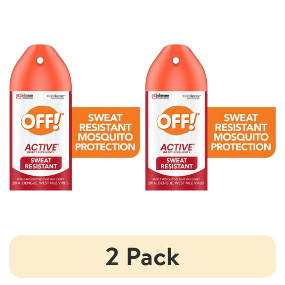 OFF! Active Insect Repellent I, Long-lasting Sweat Resistant&nbsp;Mosquito&nbsp;Bug Spray, 6 oz