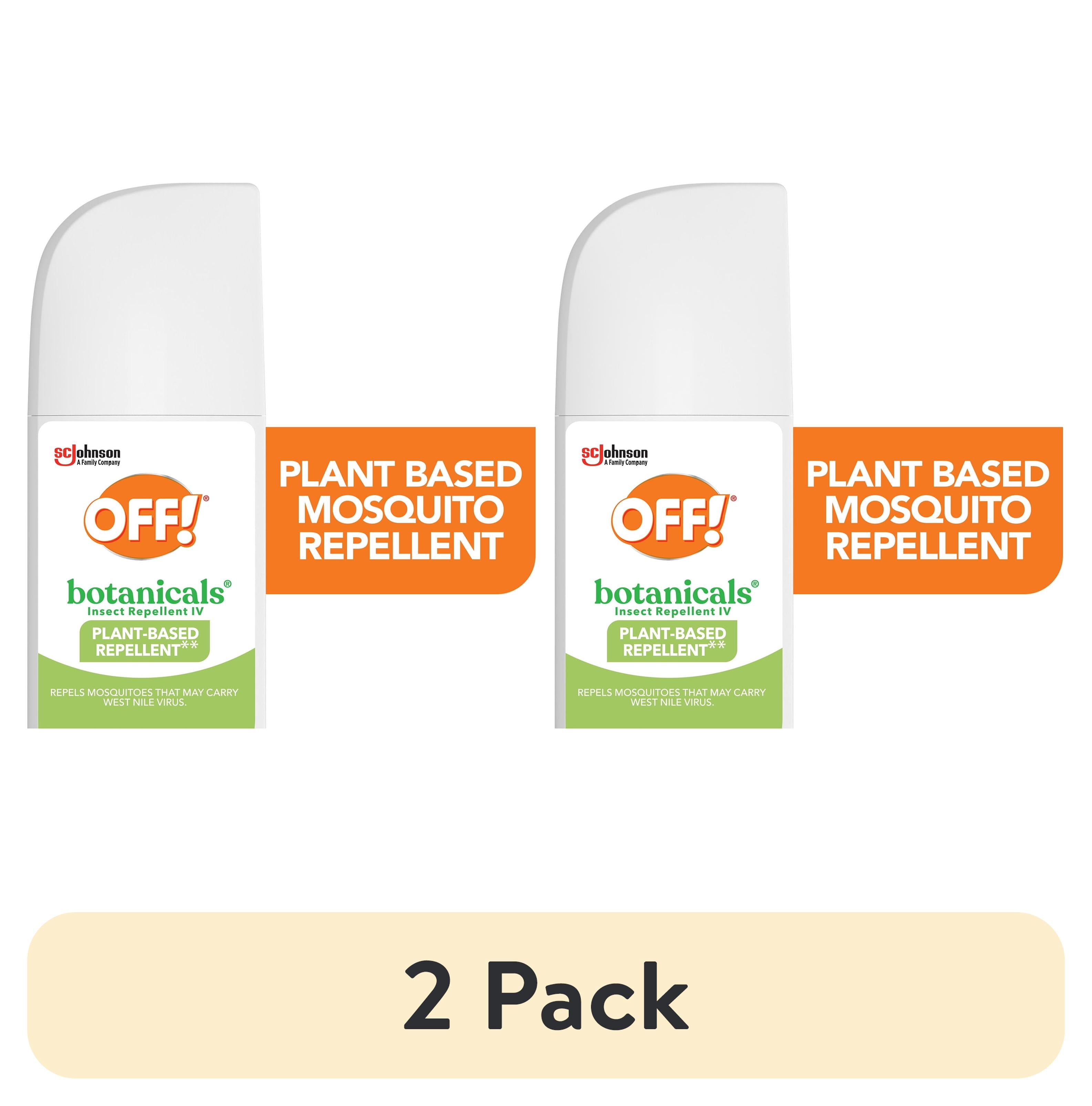 (2 pack) OFF! Botanicals Insect Repellent IV, Mosquito Repellent Spritz, Lasts Up To 2 Hours, 4 oz