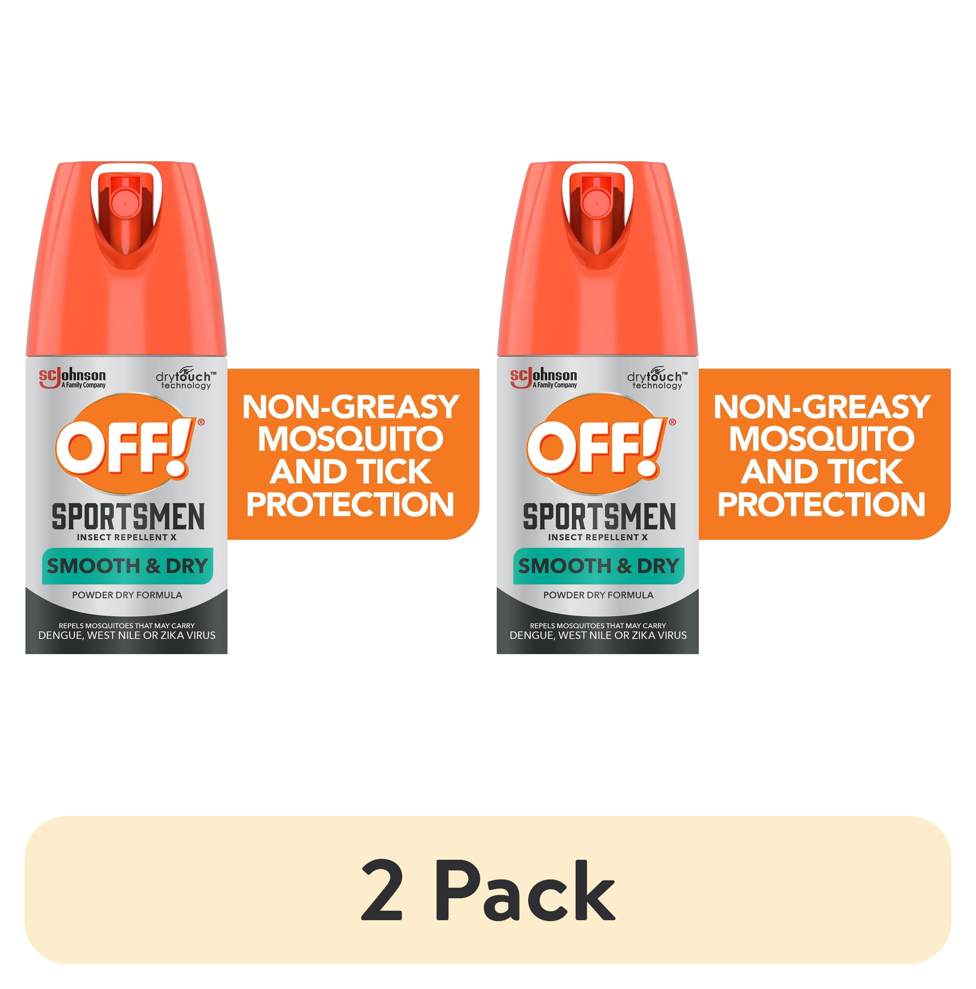 (2 pack) OFF! FamilyCare Insect Repellent I, Smooth & Dry Mosquito Bug ...