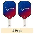 thumbnail image 1 of (2 pack) ONIX V3 Fiberglass Pickleball Paddle, Polypropylene Core, For All Ages and Skill Levels, 8 oz, Blue/Red, 1 of 12