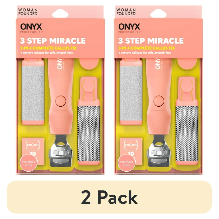 ✨️Caliko様✨️ un the énd 化粧下地 8個セット 2 pack) ONYX Professional Callus Miracle 3 Step Pedi Tool