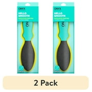 (2 pack) ONYX Professional Stone Sugar Foot File with 360 Degree Grit