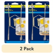 2 pack OOK Deluxe Plate Hanger Set for 7 to 10 in Plates, Gold, 2 Pack