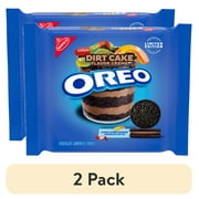(2 pack) OREO Dirt Cake Chocolate Sandwich Cookies, Limited Edition, 10.68 oz