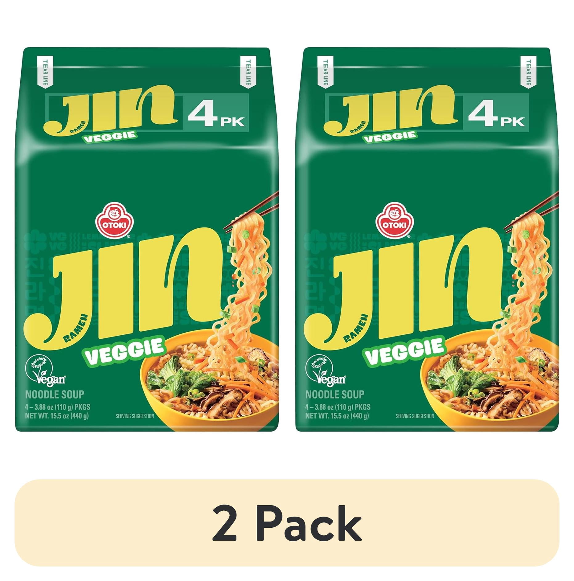 OTOKI, Jin Ramen Veggie Korean Vegan Instant Ramen, 4.23 oz, Pack