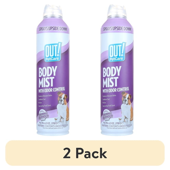 (2 pack) OUT! Petcare Body Mist for Dogs- Lavender 6.3oz