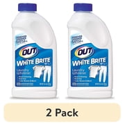 2 pack OUT White Brite Laundry Whitener, 1 lb. 12 oz. Bottle
