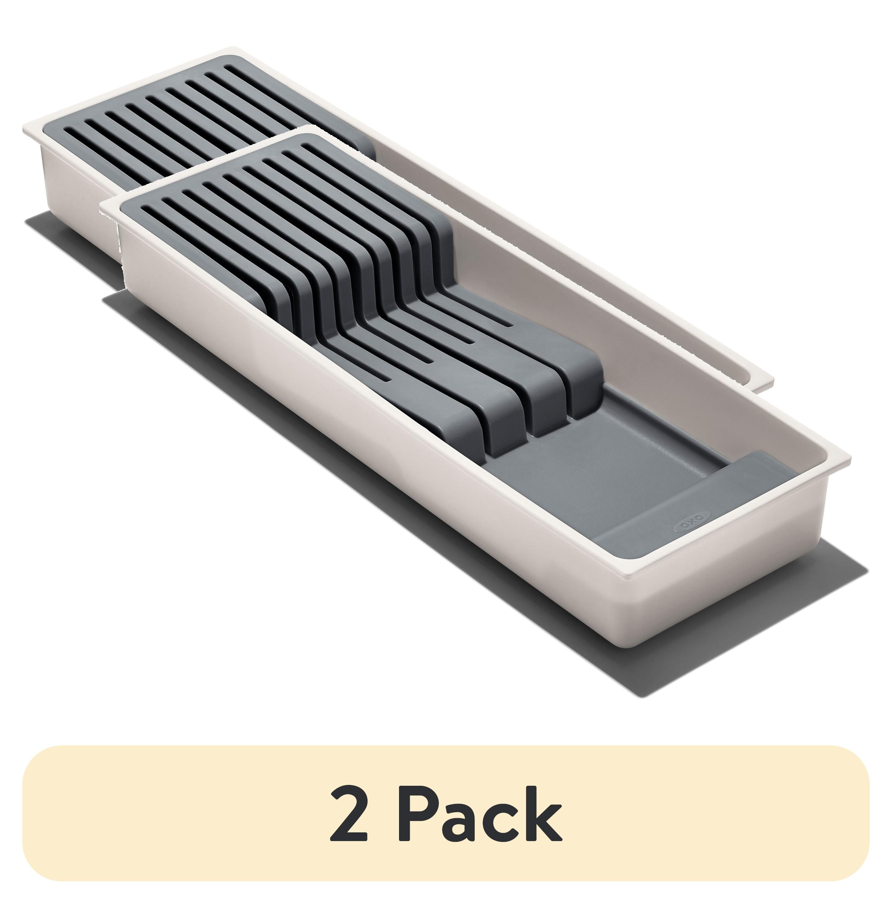 OXO Softworks Plastic Compact Knife Drawer Organizer, Best Used